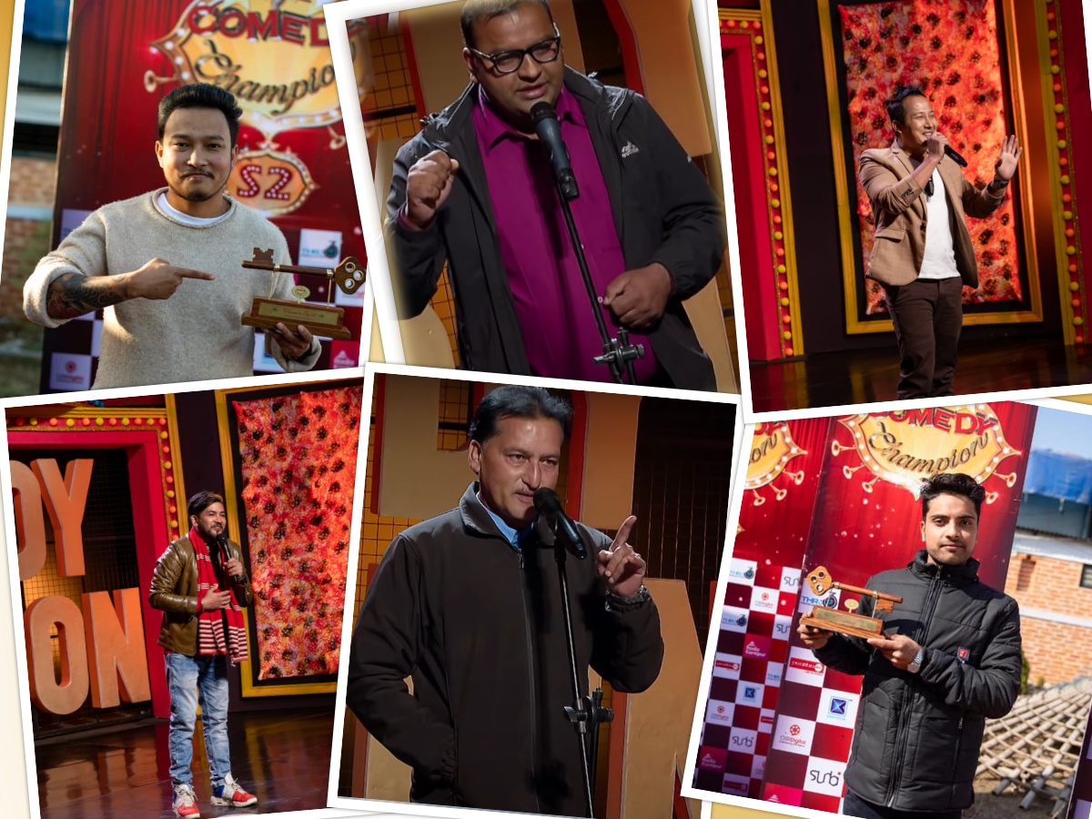 'कमेडी च्याम्पियन २' का प्रतियोगी: स्वास्थ्यकर्मी, सुरक्षाकर्मीदेखि विदेशबाट आउनेसम्म